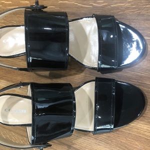 Black Patton Coach Heels